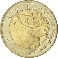 TURKEY, Lira, 2012, KM #1283, MS(63), Bi-Metallic, 26.15, 8.11