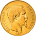 Moneta, Francia, Napoleon III, 50 Francs, 1857, Paris, BB, Oro, KM:785.1