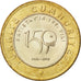 TURKEY, Lira, 2012, KM #1289, MS(63), Bi-Metallic, 26, 8.24