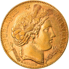 Moneta, Francia, Cérès, 10 Francs, 1899, Paris, BB+, Oro, KM:830, Gadoury:1016