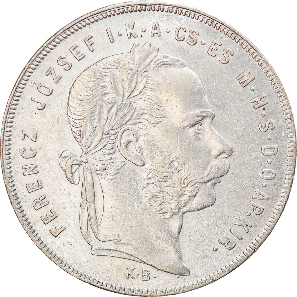 Monnaie, Hongrie, Franz Joseph I, Forint, 1879, Kremnitz, SUP, Argent, KM:453.1