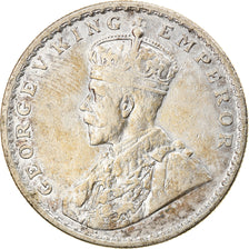 Coin, INDIA-BRITISH, George V, Rupee, 1919, Bombay, EF(40-45), Silver, KM:524