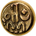Coin, INDIA-DUTCH, Fanam, 1785-92, Tuticorin, AU(55-58), Gold, KM:48
