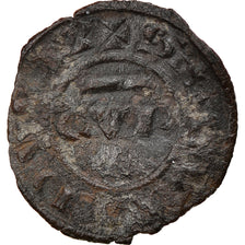 Coin, Italy, SICILY, Corrado II, Denarius, 1254-1258, Brindisi, VF(30-35)