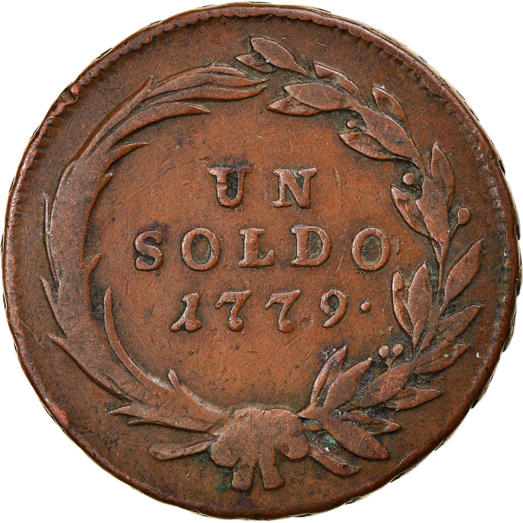 Münze, Italien Staaten, MILAN, Maria Theresa, Soldo, 1779, Milan, S+, Kupfer