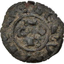 Coin, Italy, SICILY, Corrado I, Denarius, 1250-1254, Messina, VF(30-35), Billon