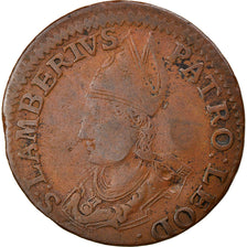 Coin, LIEGE, Liard, 1724, Liege, VF(30-35), Copper, KM:127