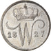 Coin, Netherlands, William I, 10 Cents, 1827, AU(50-53), Silver, KM:53