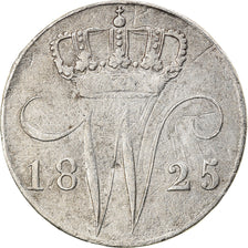 Coin, Netherlands, William I, 5 Cents, 1825, EF(40-45), Silver, KM:52