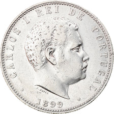 Münze, Portugal, Carlos I, 1000 Reis, 1899, SS, Silber, KM:540