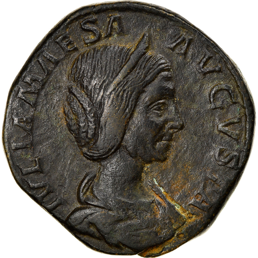 Coin, Julia Maesa, Sestertius, 218-220, Rome, EF(40-45), Bronze, RIC:414