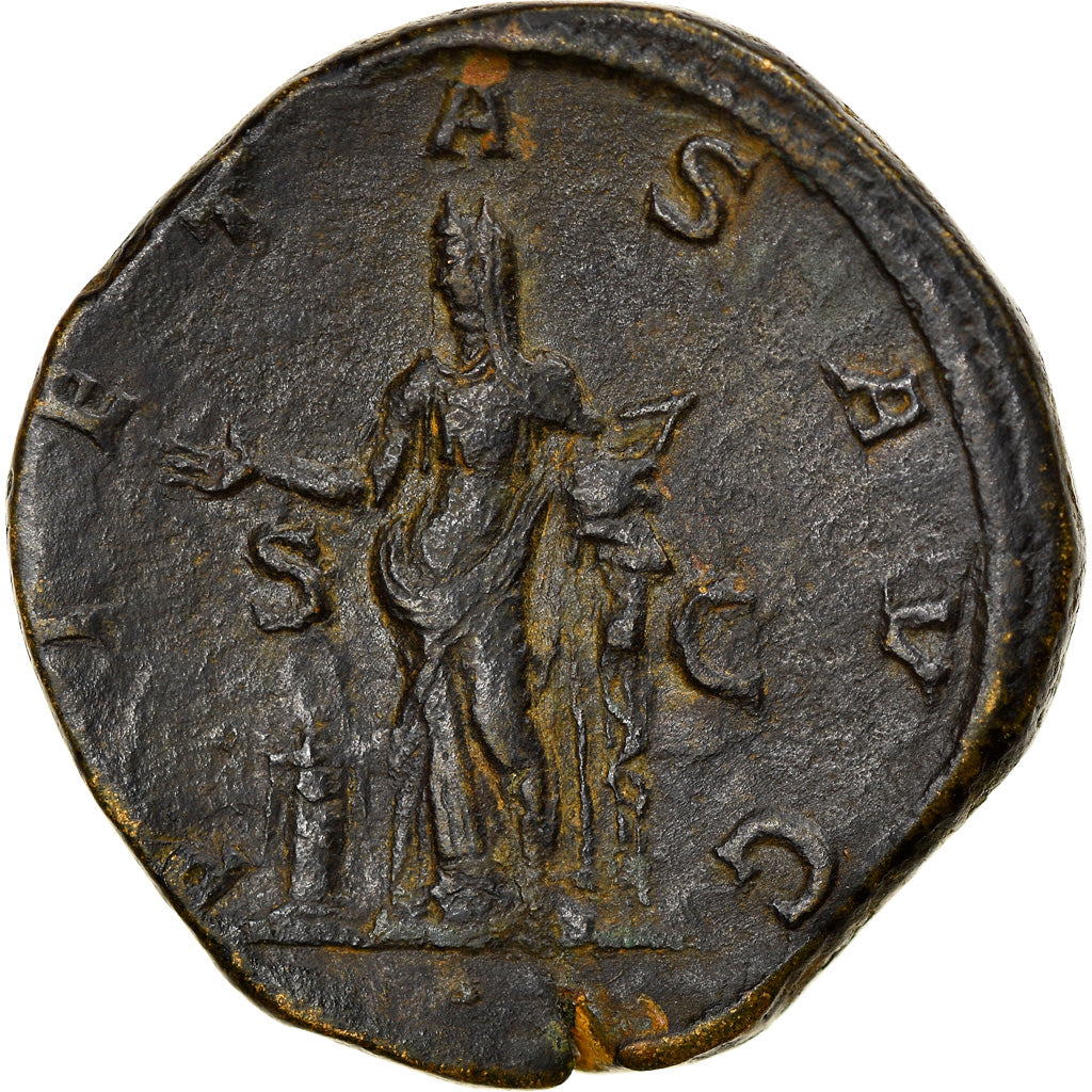 Coin, Julia Maesa, Sestertius, 218-220, Rome, EF(40-45), Bronze, RIC:414
