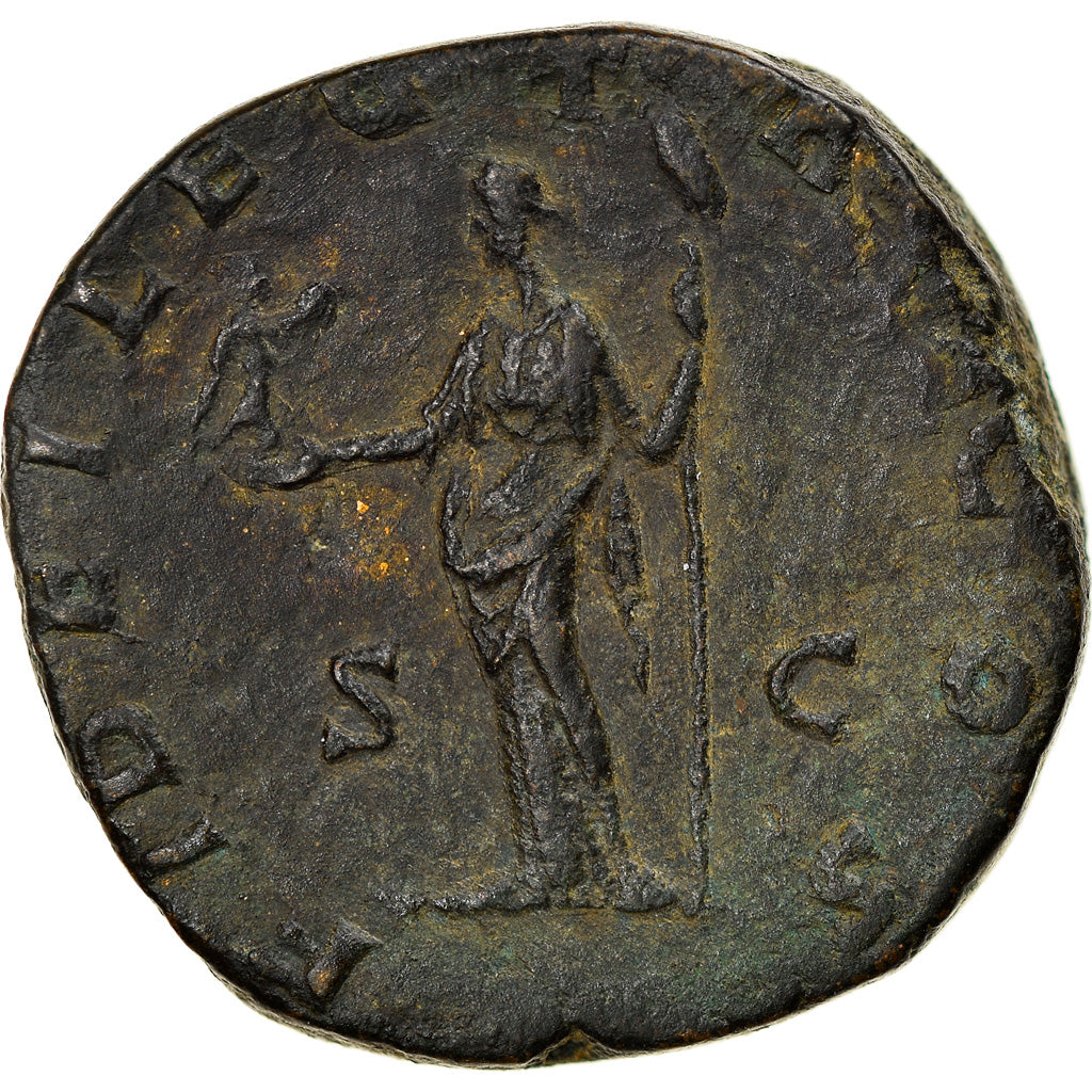 Coin, Septimius Severus, Sestertius, 193, Rome, EF(40-45), Bronze, RIC:651