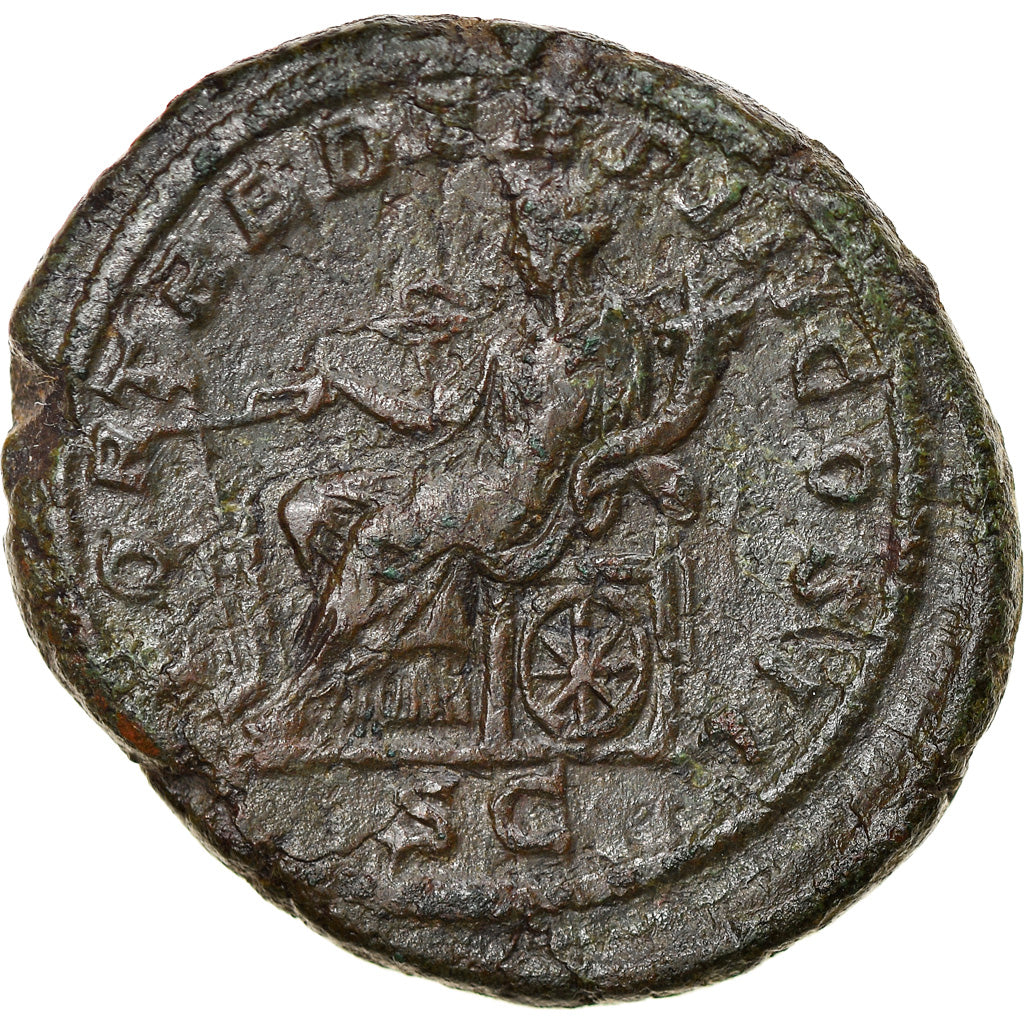 Moeda, Geta, As, 211, Rome, EF(40-45), Bronze