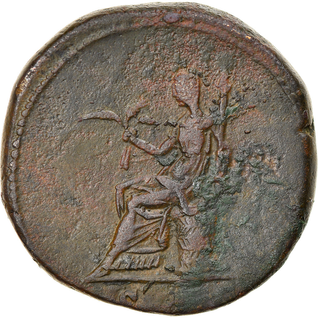 Munten, Sabine, Sestertius, 128-138, Rome, ZF, Bronze