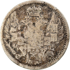 Monnaie, Russie, Nicholas I, 5 Kopeks, 1836, Saint-Petersburg, TB, Argent