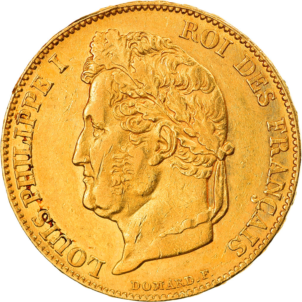Münze, Frankreich, Louis-Philippe, 20 Francs, 1848, Paris, SS+, Gold, KM:750.1