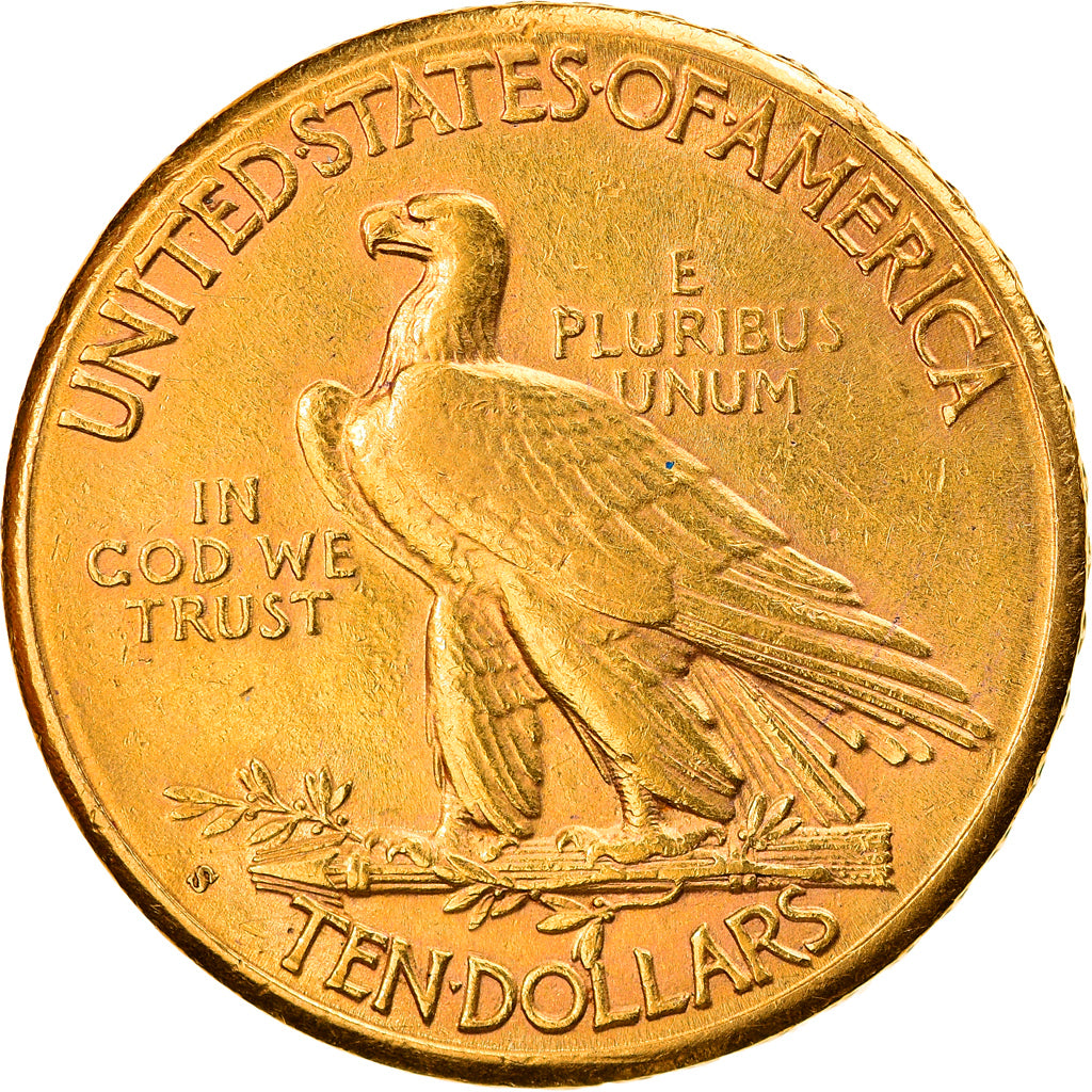 Moeda, Estados Unidos da América, Indian Head, $10, Eagle, 1910, San Francisco