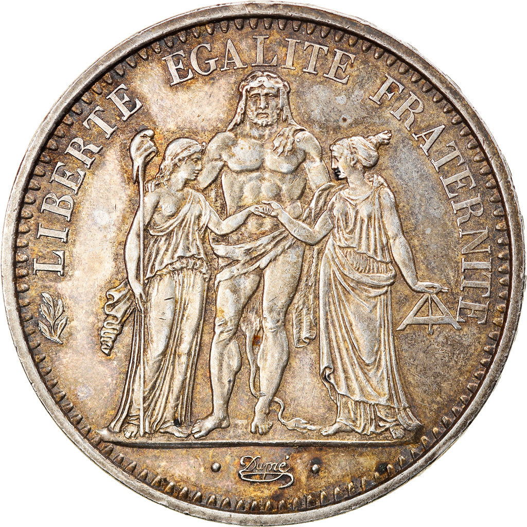 Coin, France, Hercule, 10 Francs, 1967, Paris, Avec accent, AU(55-58), Silver
