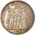 Coin, France, Hercule, 10 Francs, 1967, Paris, Avec accent, AU(55-58), Silver