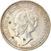 Coin, Netherlands, Wilhelmina I, 1/2 Gulden, 1922, EF(40-45), Silver, KM:160