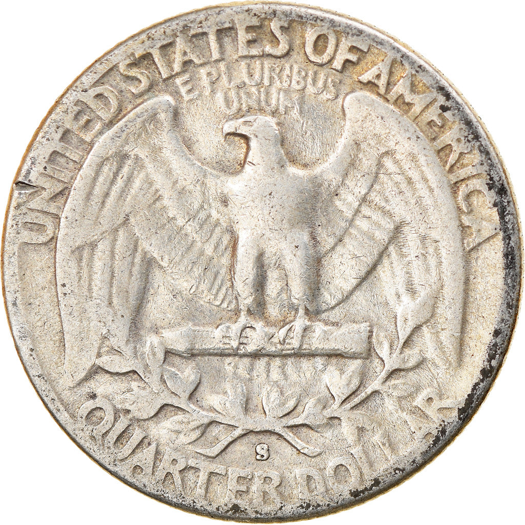 Moneta, Stati Uniti, Washington Quarter, Quarter, 1952, San Francisco, MB+