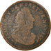 Moneta, Francia, Louis XIV, Liard de France, 1696, Amiens, B+, Rame, KM:284.18