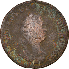 Monnaie, France, Louis XIV, Liard de France, 1693, Lille, TB, Cuivre