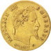 FRANCE, Napoléon III, 5 Francs, 1863, Paris, KM #803.1, EF(40-45), Gold, Gadoury