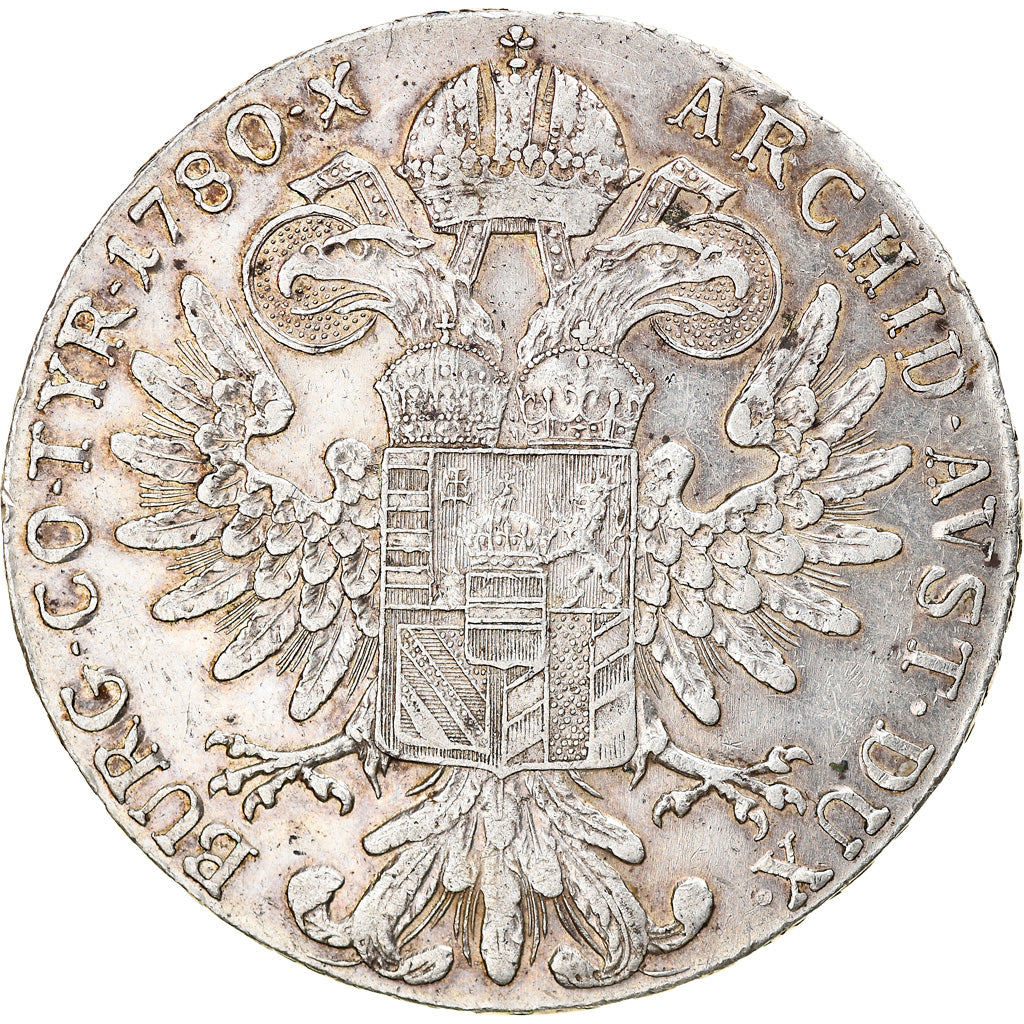 Coin, Austria, Joseph II, Thaler, 1780, Restrike, AU(50-53), Silver, KM:T1