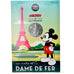 Francia, Monnaie de Paris, 10 Euro, Mickey (Tour Eiffel), 2018, Paris, FDC