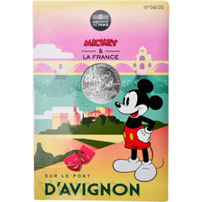 Francia, Monnaie de Paris, 10 Euro, Mickey (Avignon), 2018, Paris, FDC, Argento