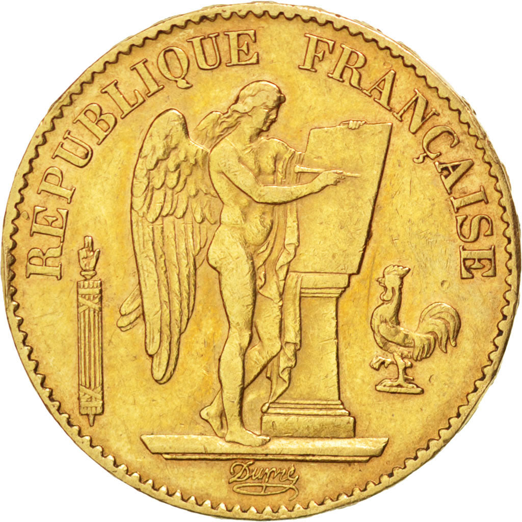 IIIème République, 20 Francs Or Génie 1891 A, Paris, KM 825