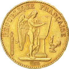 IIIème République, 20 Francs Or Génie 1891 A, Paris, KM 825