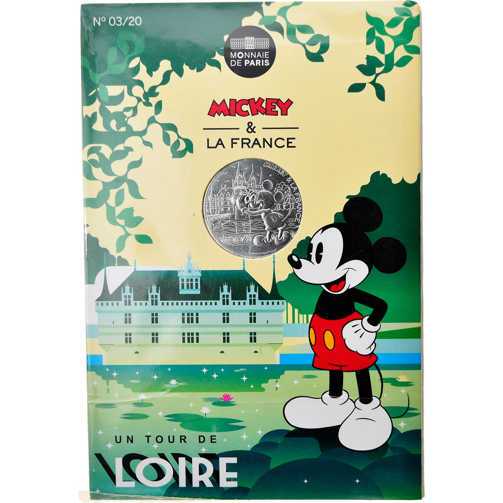 Frankreich, Monnaie de Paris, 10 Euro, Mickey (Azay le rideau), 2018, Paris
