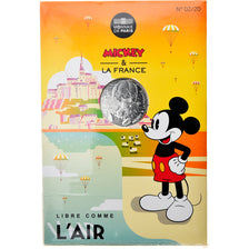 France, Monnaie de Paris, 10 Euro, Mickey (Mont Saint-Michel), 2018, Paris, FDC