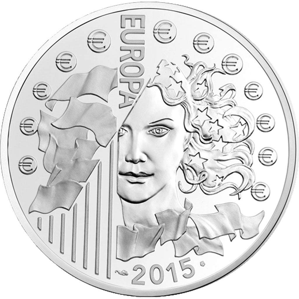 Coin, France, 10 Euro, 2015, MS(65-70), Silver