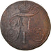 Münze, Russland, Paul I, 2 Kopeks, 1799, Suzun, SS+, Kupfer, KM:95.4