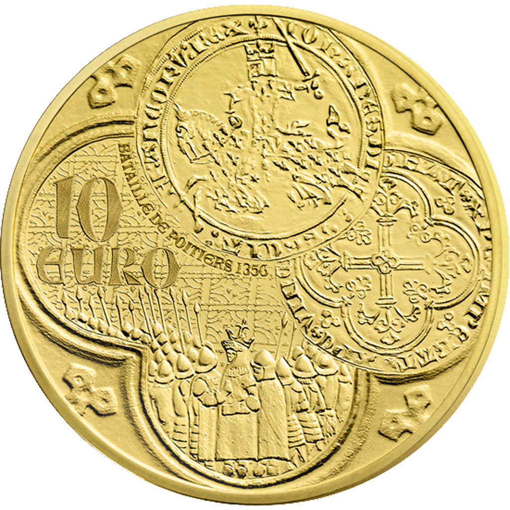 Coin, France, 10 Euro, 2015, MS(65-70), Gold