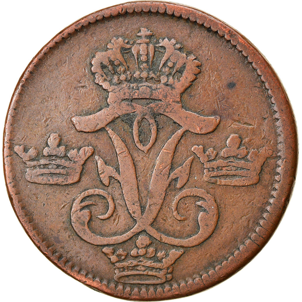 Coin, Sweden, Frederick I, Ore, S.M., 1749, VF(30-35), Copper, KM:416.1