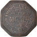 Coin, Indonesia, Sumatra, Wanpoe Langkat, 50 Cents, 1891, EF(40-45), Brass