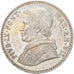 Moeda, ESTADOS ITALIANOS, PAPAL STATES, Pius IX, 20 Baiocchi, 1853, Rome