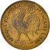 Coin, French Equatorial Africa, 50 Centimes, 1942, Pretoria, EF(40-45), Brass