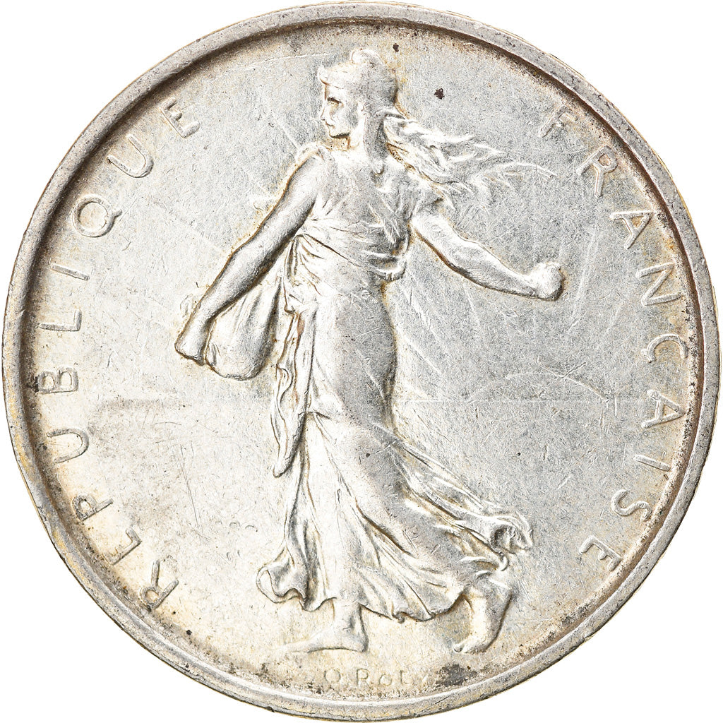 Münze, Frankreich, Semeuse, 5 Francs, 1968, Paris, SS+, Silber, KM:926