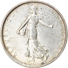 Münze, Frankreich, Semeuse, 5 Francs, 1968, Paris, SS+, Silber, KM:926