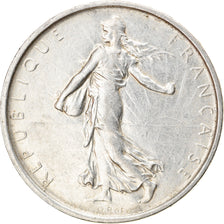 Coin, France, Semeuse, 5 Francs, 1968, Paris, AU(50-53), Silver, KM:926