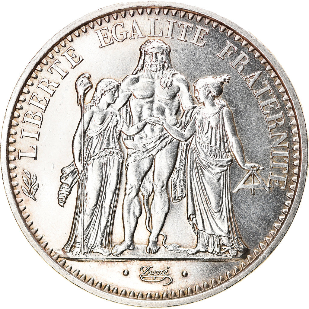 Coin, France, Hercule, 10 Francs, 1971, Paris, MS(63), Silver, KM:932