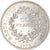 Moneta, Francia, Hercule, 50 Francs, 1978, Paris, SPL+, Argento, KM:941.1