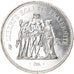 Coin, France, Hercule, 50 Francs, 1978, Paris, MS(64), Silver, KM:941.1