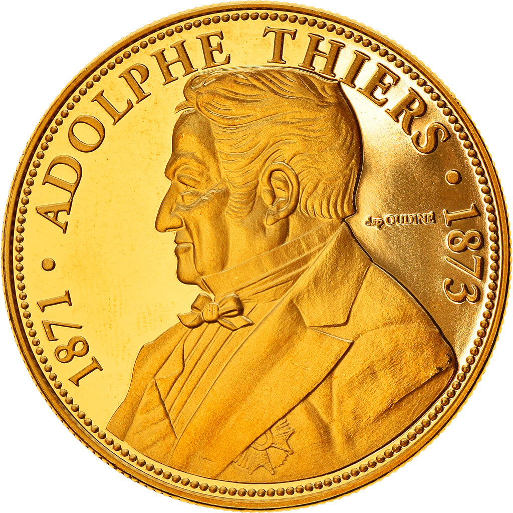 France, Medal, Adolphe Thiers, Président de la République, Lille, Politics